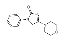 5-morpholin-4-yl-3-phenyl-4H-imidazol-2-one结构式