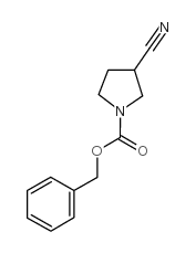 1-N-CBZ-3-CYANO-PYRROLIDINE structure