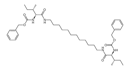 1,12-dodecano-bis(L-IleZ)结构式