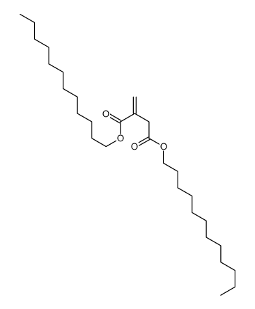 didodecyl 2-methylidenebutanedioate Structure