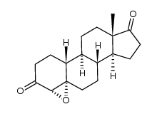 4,5-Epoxy-5α-estra-3,17-dione结构式