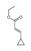 (E)-Ethyl 3-cyclopropylacrylate structure