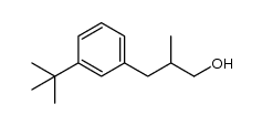 3-(3-tert-butylphenyl)-2-methylpropan-1-ol Structure