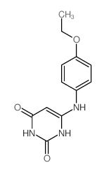 6-[(4-ethoxyphenyl)amino]-1H-pyrimidine-2,4-dione structure
