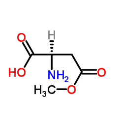 H-D-Asp(Ome)-OH·HCl Structure