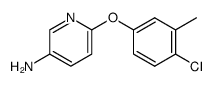 6-(3-methyl-4-chlorophenoxy)pyridin-3-amine Structure