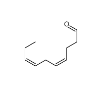 (4Z,7Z)-4,7-Decadienal Structure