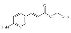 ethyl 3-(2-amino-5-bromopyridin-3-yl)acrylate Structure