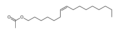 (Z)-hexadec-7-enyl acetate结构式