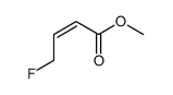 4-Fluoro-2-butenoic acid methyl ester结构式
