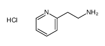 2-pyridin-2-ylethanamine,hydrochloride结构式