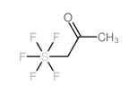 Sulfur,pentafluoro(2-oxopropyl)-, (OC-6-21)-结构式