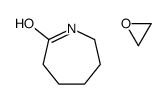 六氢-2H-氮杂卓-2-酮与环氧乙烷的聚合物结构式