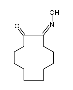 (Z)-2-hydroxyiminocyclododecanone Structure