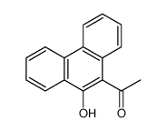 1-(10-hydroxyphenanthren-9-yl)ethanone Structure