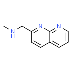 1,8-Naphthyridine-2-methanamine,N-methyl-(9CI) Structure