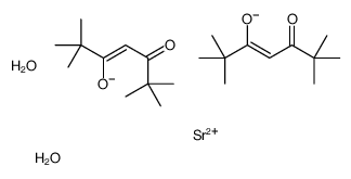 STRONTIUM BIS(2 2 6 6-TETRAMETHYL-3 5- Structure