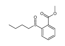 n-butyl 2-(carbomethoxy)phenyl sulfoxide Structure