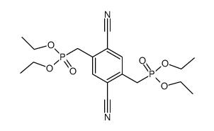 tetraethyl (2,5-dicyano-α,α'-p-xylylene)diphosphonate结构式