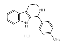 1-(4-methylphenyl)-2,3,4,9-tetrahydro-1H-beta-carboline hydrochloride Structure
