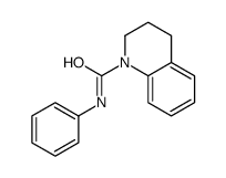 1(2H)-Quinolinecarboxamide,3,4-dihydro-N-phenyl-(9CI) structure