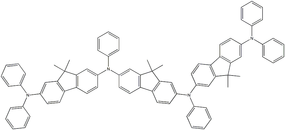 N2,N2'-(9,9-二甲基-9H-芴-2,7-二基)双(9,9-二甲基-N2,N7,N7-三苯基-9H-芴-2,7-二胺)图片