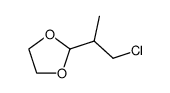 1,3-Dioxolane,2-(2-chloro-1-methylethyl)-结构式