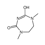 1,5-dimethyl-1,3,5-triazepane-2,4-dione结构式