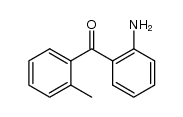 (2-aminophenyl)(o-tolyl)methanone Structure