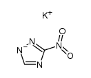 potassium salt of 3-nitro-1,2,4-triazole结构式