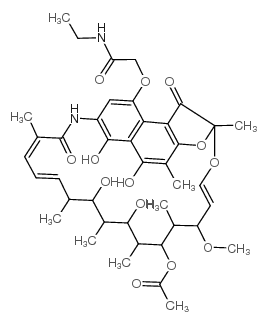 Rifamycin B ethylamide结构式