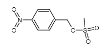 4-nitrobenzyl methanesulfonate structure