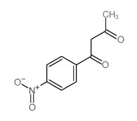1,3-Butanedione, 1- (p-nitrophenyl)- Structure