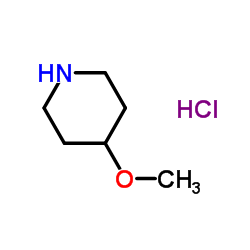 4-甲氧基哌啶盐酸盐结构式