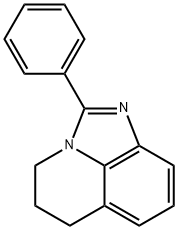 4H-Imidazo[4,5,1-ij]quinoline, 5,6-dihydro-2-phenyl- Structure