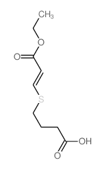 4-((3-Ethoxy-3-oxo-1-propenyl)thio)butanoic acid picture