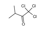 1,1,1-trichloro-3-methylbutan-2-one结构式