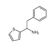 α-(thien-2-yl)benzeneethanamine结构式
