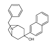 8-Benzyl-3-(2-naphthyl)-8-azabicyclo[3.2.1]octan-3-ol Structure