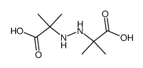 α,α'-hydrazo-di-isobutyric acid结构式