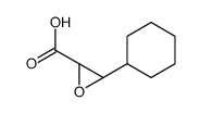 (2S,3R)-3-cyclohexyloxirane-2-carboxylic acid结构式