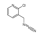 3-azidomethyl-2-chloro-pyridine Structure