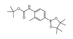 tert-Butyl 2-methyl-4-(4,4,5,5-tetramethyl-1,3,2-dioxaborolan-2-yl)phenylcarbamate picture