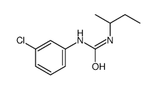 1-butan-2-yl-3-(3-chlorophenyl)urea Structure