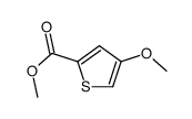 methyl 4-methoxythiophene-2-carboxylate结构式