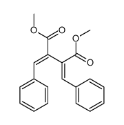 dimethyl 2,3-dibenzylidenebutanedioate结构式