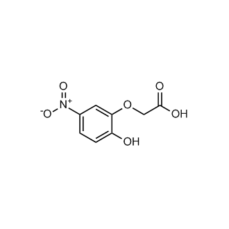 2-(2-羟基-5-硝基苯氧基)乙酸结构式