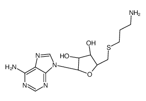 S-腺苷-3-硫丙胺结构式
