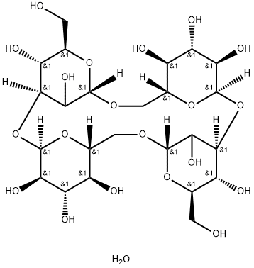 cyclotetraglucose syrup Structure