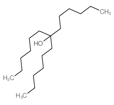 7-Tridecanol,7-hexyl-结构式